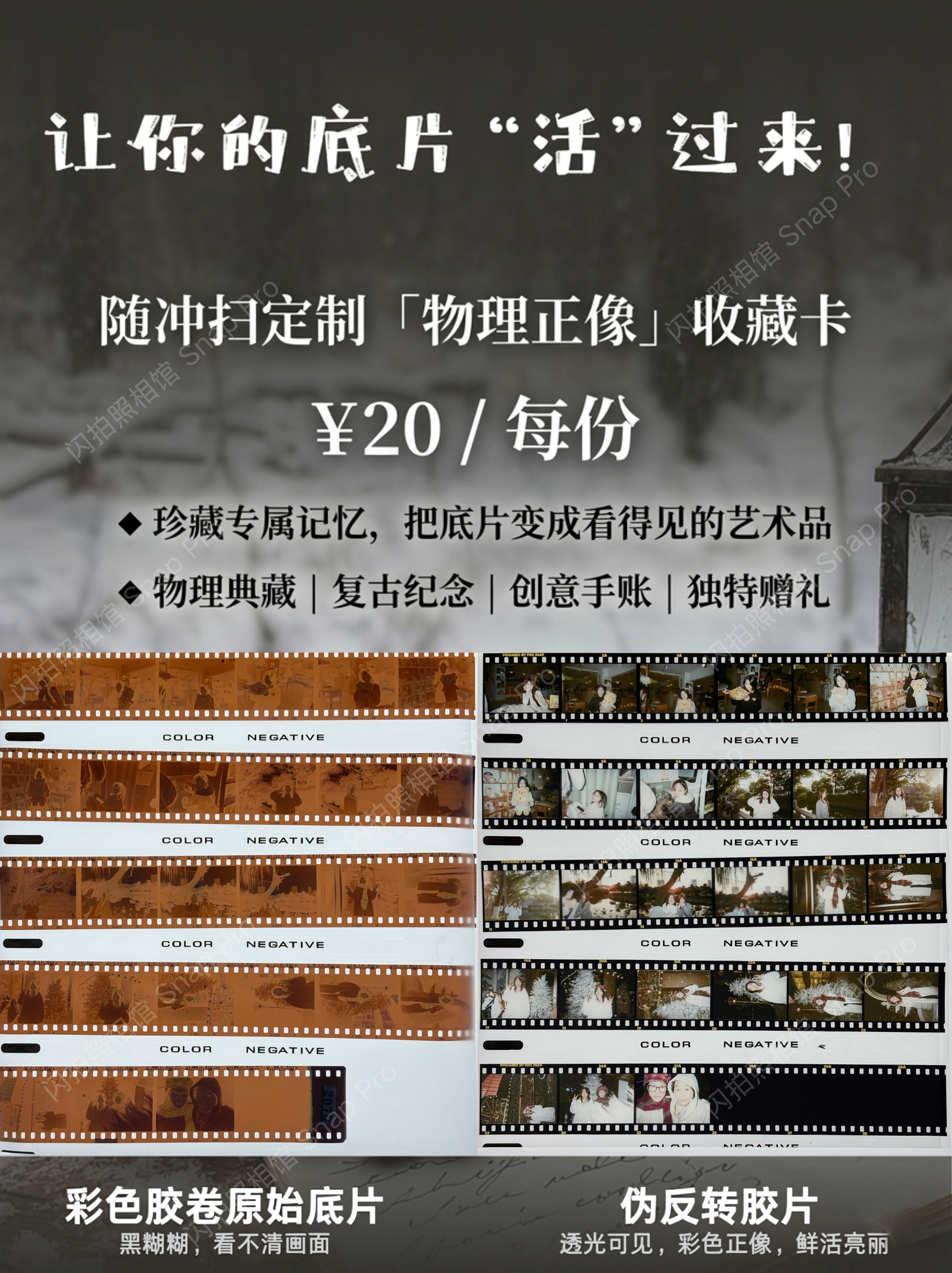 物理正像收藏卡